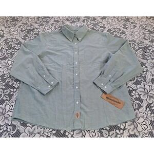 WearGuard Shirt XL Sage Green Button Down Long Sleeve Workwear Style 3305 NWT